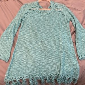 India Top with Fringe Bottom